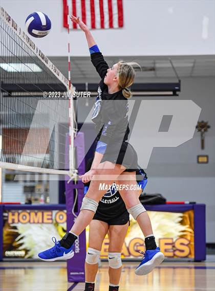 Thumbnail 3 in St. Joseph Catholic vs Covenant Christian photogallery.