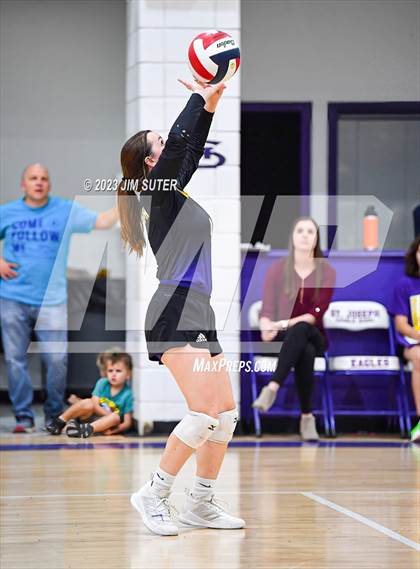 Thumbnail 1 in St. Joseph Catholic vs Covenant Christian photogallery.