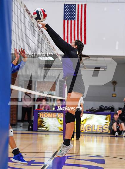 Thumbnail 2 in St. Joseph Catholic vs Covenant Christian photogallery.