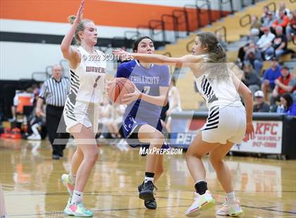 Thumbnail 1 in Chillicothe vs Waverly (OHSAA D2 Sectional Playoff) photogallery.