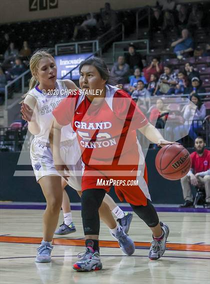 Thumbnail 3 in Grand Canyon @ St. David (AIA 1A Round 1 Playoff) photogallery.