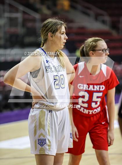 Thumbnail 2 in Grand Canyon @ St. David (AIA 1A Round 1 Playoff) photogallery.