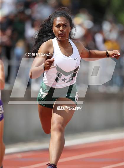 Thumbnail 3 in CIF NCS Meet of Champions (Girls 100 and 400 Meter) photogallery.