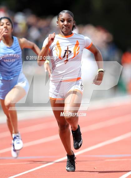 Thumbnail 1 in CIF NCS Meet of Champions (Girls 100 and 400 Meter) photogallery.