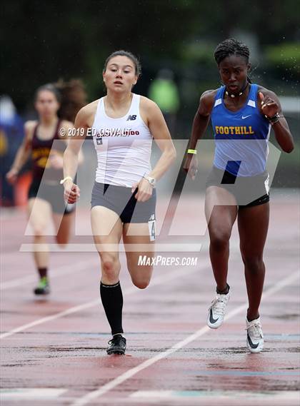 Thumbnail 2 in CIF NCS Meet of Champions (Girls 100 and 400 Meter) photogallery.