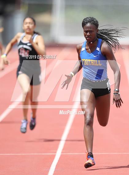 Thumbnail 1 in CIF NCS Meet of Champions (Girls 100 and 400 Meter) photogallery.