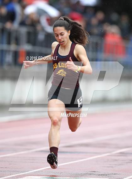 Thumbnail 2 in CIF NCS Meet of Champions (Girls 100 and 400 Meter) photogallery.
