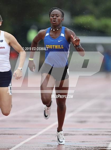 Thumbnail 3 in CIF NCS Meet of Champions (Girls 100 and 400 Meter) photogallery.