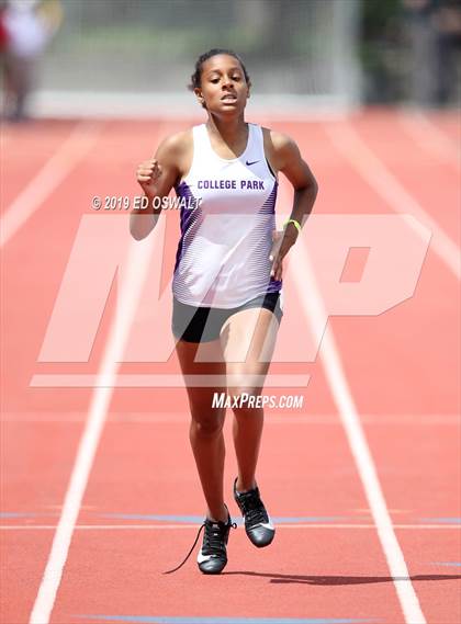 Thumbnail 3 in CIF NCS Meet of Champions (Girls 100 and 400 Meter) photogallery.