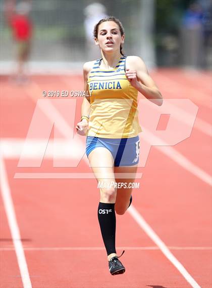 Thumbnail 3 in CIF NCS Meet of Champions (Girls 100 and 400 Meter) photogallery.