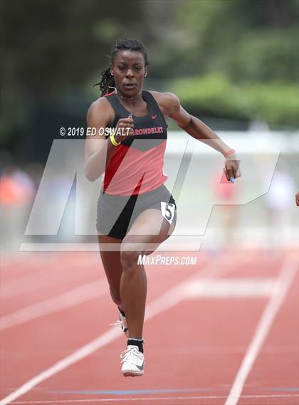 Thumbnail 1 in CIF NCS Meet of Champions (Girls 100 and 400 Meter) photogallery.