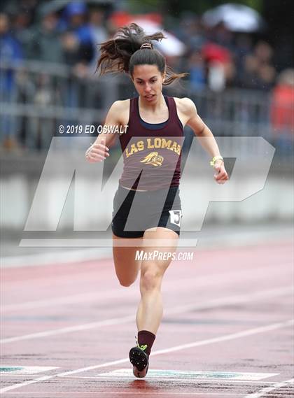 Thumbnail 3 in CIF NCS Meet of Champions (Girls 100 and 400 Meter) photogallery.