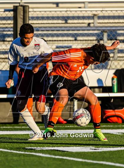 Thumbnail 3 in Alvin JV  Orange vs Clear Creak JV photogallery.