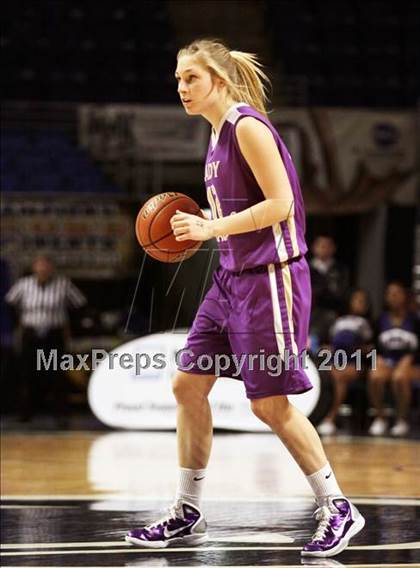 Thumbnail 2 in Steelton-Highspire vs. Bishop Guilfoyle (PIAA Class A Championship) photogallery.