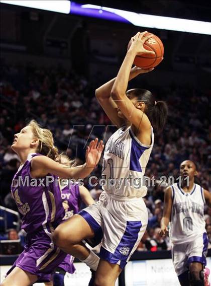 Thumbnail 3 in Steelton-Highspire vs. Bishop Guilfoyle (PIAA Class A Championship) photogallery.