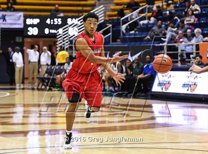Thumbnail 3 in Salesian College Preparatory vs. Sacred Heart Cathedral Preparatory (MaxPreps MLK Classic) photogallery.