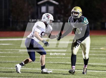 Thumbnail 1 in Moreau Catholic vs. Justin-Siena (CIF-NCS D4 Rd-1) photogallery.