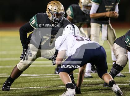 Thumbnail 2 in Moreau Catholic vs. Justin-Siena (CIF-NCS D4 Rd-1) photogallery.