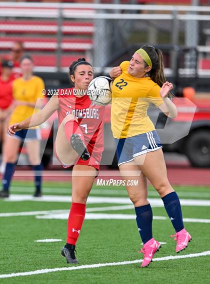 Thumbnail 3 in Montoursville @ Bloomsburg (Scrimmage) photogallery.