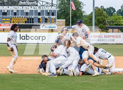 Thumbnail 2 in Wake Forest vs T.C. Roberson (NCHSAA 4A Final) photogallery.