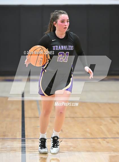 Thumbnail 1 in Glendale Prep Academy vs. Wickenburg (ALA Coyotes Basketball Invitational) photogallery.