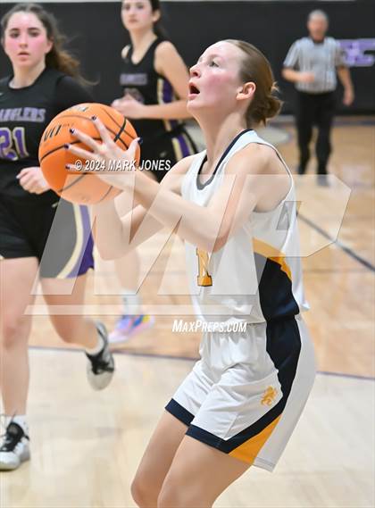 Thumbnail 2 in Glendale Prep Academy vs. Wickenburg (ALA Coyotes Basketball Invitational) photogallery.