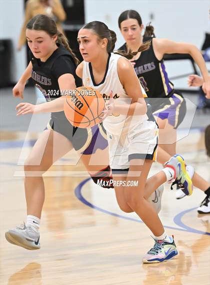 Thumbnail 1 in Glendale Prep Academy vs. Wickenburg (ALA Coyotes Basketball Invitational) photogallery.