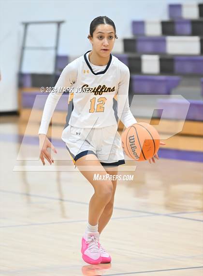 Thumbnail 2 in Glendale Prep Academy vs. Wickenburg (ALA Coyotes Basketball Invitational) photogallery.