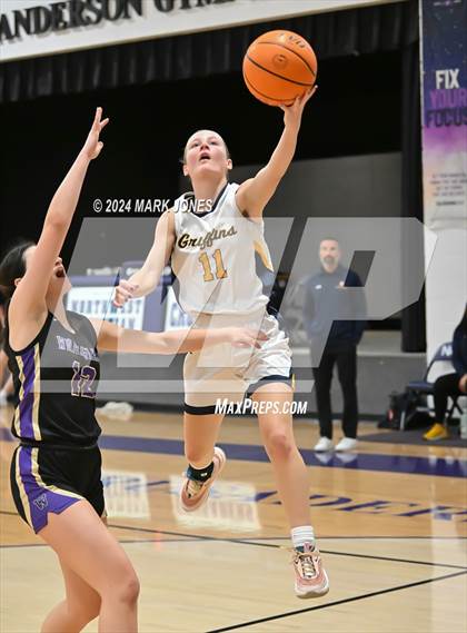 Thumbnail 1 in Glendale Prep Academy vs. Wickenburg (ALA Coyotes Basketball Invitational) photogallery.