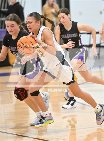 Thumbnail 2 in Glendale Prep Academy vs. Wickenburg (ALA Coyotes Basketball Invitational) photogallery.