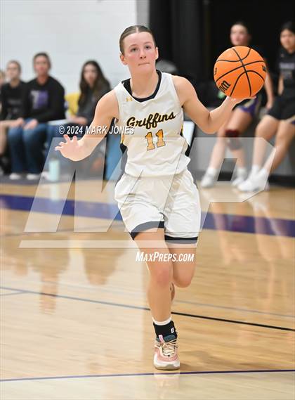 Thumbnail 1 in Glendale Prep Academy vs. Wickenburg (ALA Coyotes Basketball Invitational) photogallery.