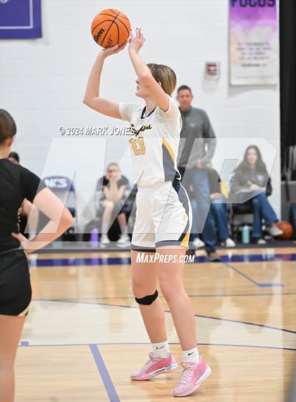Thumbnail 2 in Glendale Prep Academy vs. Wickenburg (ALA Coyotes Basketball Invitational) photogallery.