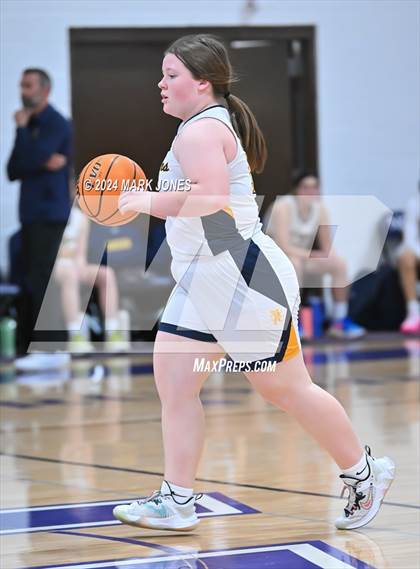 Thumbnail 3 in Glendale Prep Academy vs. Wickenburg (ALA Coyotes Basketball Invitational) photogallery.
