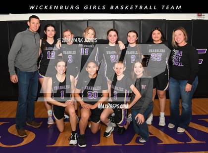 Thumbnail 2 in Glendale Prep Academy vs. Wickenburg (ALA Coyotes Basketball Invitational) photogallery.