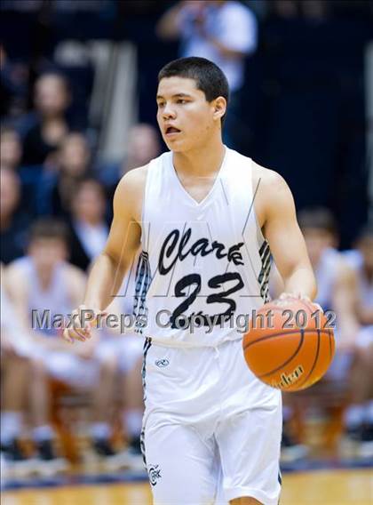 Thumbnail 1 in Clark vs. Alexander (UIL 5A Regional Semifinal) photogallery.