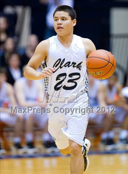 Thumbnail 3 in Clark vs. Alexander (UIL 5A Regional Semifinal) photogallery.