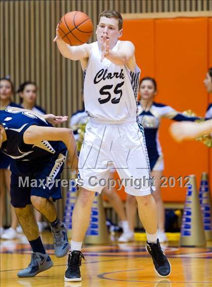 Thumbnail 2 in Clark vs. Alexander (UIL 5A Regional Semifinal) photogallery.