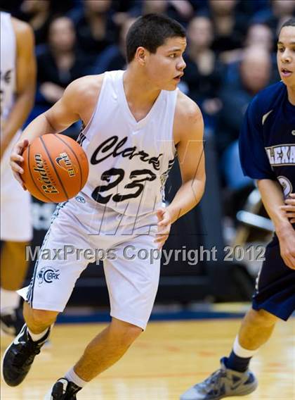 Thumbnail 3 in Clark vs. Alexander (UIL 5A Regional Semifinal) photogallery.
