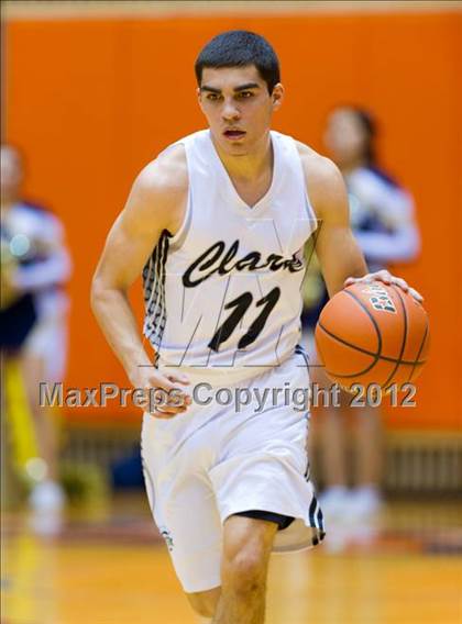 Thumbnail 3 in Clark vs. Alexander (UIL 5A Regional Semifinal) photogallery.