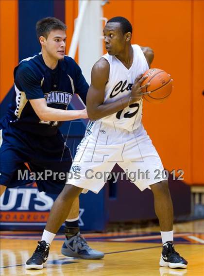 Thumbnail 3 in Clark vs. Alexander (UIL 5A Regional Semifinal) photogallery.