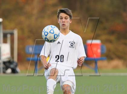 Thumbnail 2 in East Hartford @ Wilton (CIAC Class LL 1st Round) photogallery.