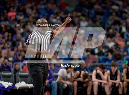 Thumbnail 3 in Flatonia vs LaPoynor (UIL 2A Basketball Semifinal) photogallery.
