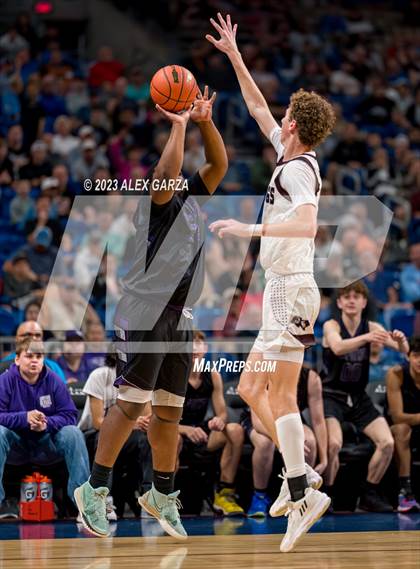 Thumbnail 3 in Flatonia vs LaPoynor (UIL 2A Basketball Semifinal) photogallery.