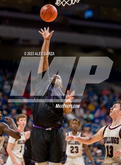 Thumbnail 3 in Flatonia vs LaPoynor (UIL 2A Basketball Semifinal) photogallery.