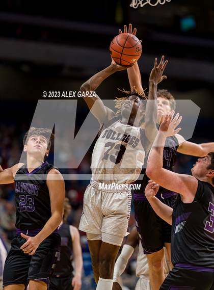Thumbnail 2 in Flatonia vs LaPoynor (UIL 2A Basketball Semifinal) photogallery.