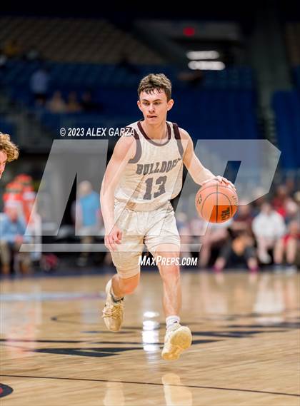 Thumbnail 3 in Flatonia vs LaPoynor (UIL 2A Basketball Semifinal) photogallery.