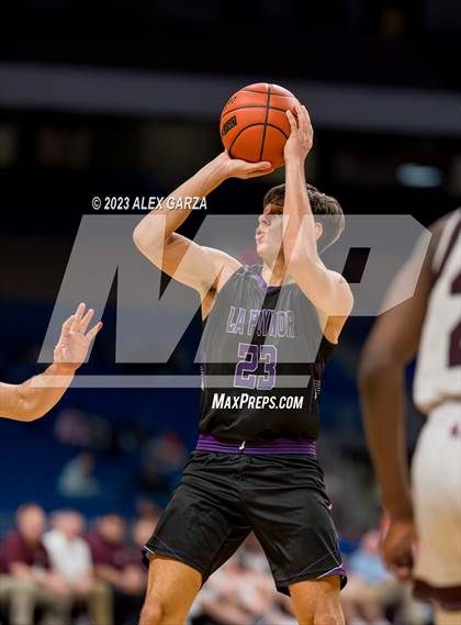 Thumbnail 2 in Flatonia vs LaPoynor (UIL 2A Basketball Semifinal) photogallery.
