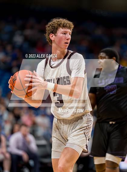 Thumbnail 3 in Flatonia vs LaPoynor (UIL 2A Basketball Semifinal) photogallery.