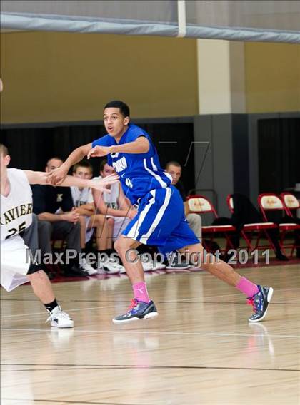 Thumbnail 3 in El Rancho vs. Xavier Prep (Palm Springs Winter Classic) photogallery.