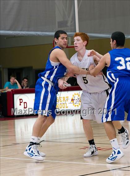 Thumbnail 1 in El Rancho vs. Xavier Prep (Palm Springs Winter Classic) photogallery.